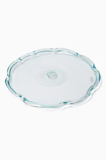 Large Pond Plate in Recycled Glass