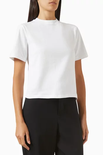 Saba Crop T-shirt in Cotton