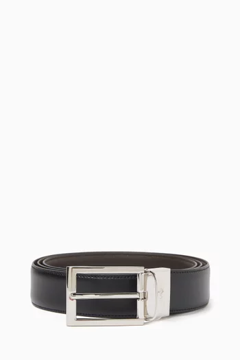 Reversible Belt in Leather