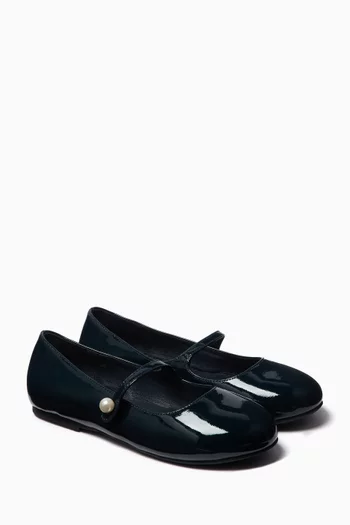 Elin Ballet Flats in Patent Leather