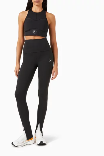 x Stella McCartney TrueStrength Split-cuff Leggings