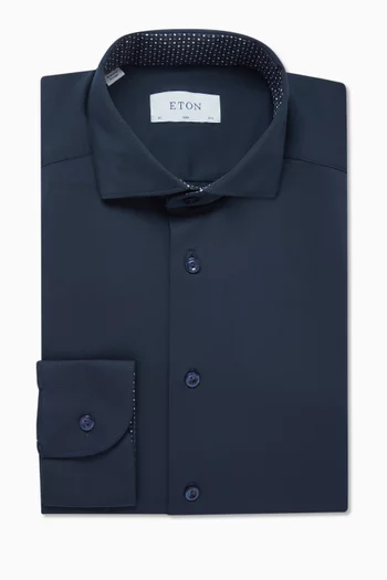 Classic Shirt in Four-way Stretch Cotton