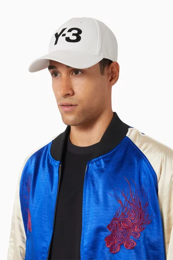 Logo-embroidered Baseball Cap in Cotton-blend