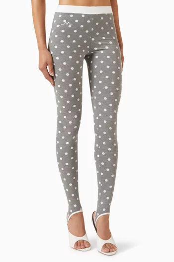 High-rise Leggings in Jersey