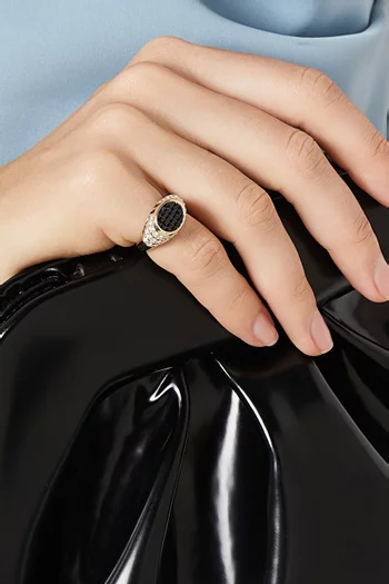 Lady Diamond Little Finger Ring in 14kt Gold