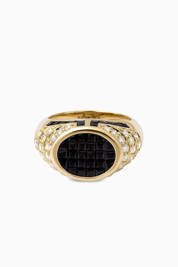 Lady Diamond Little Finger Ring in 14kt Gold
