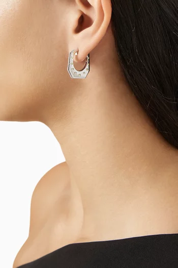Nano Cyborg Diamond Single Earring in 14kt Gold