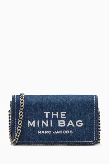 The Mini Crossbody Bag in Denim