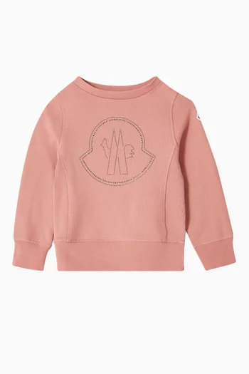 Logo Sweatshirt in Cotton
