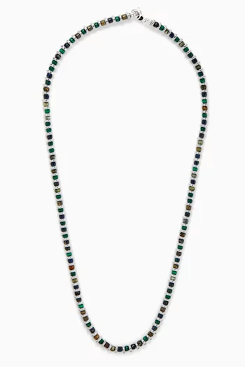Hematite Roundel Beads Necklace