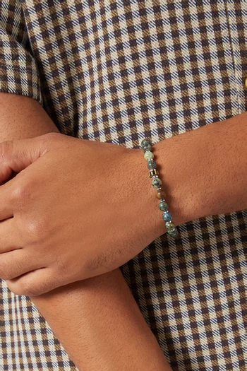 6mm African Turquoise Bracelet