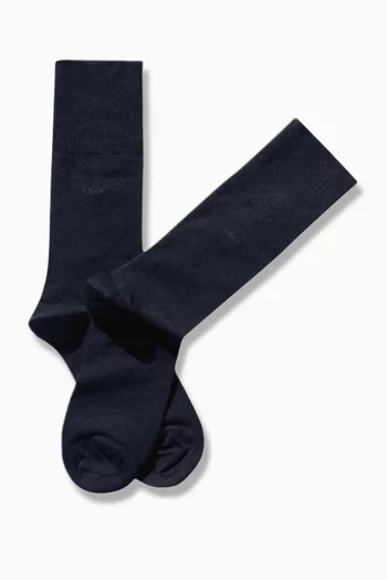 Mid-length Socks in Bamboo, Set of 5