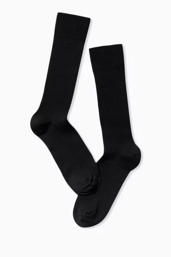 طقم جوارب متوسطة الطول، 6 أزواج