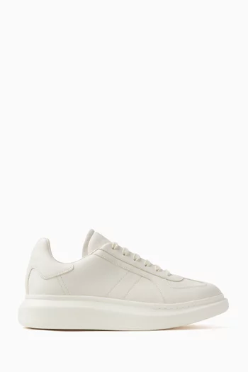 Retro Oversized Sneakers in Calf Leather