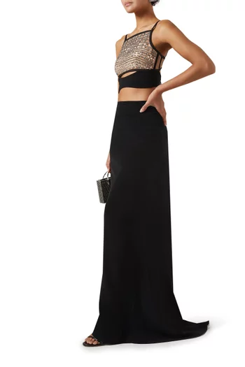 Empire Gown Maxi Skirt
