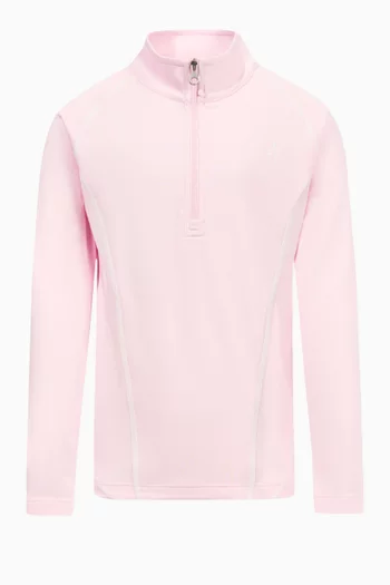 Thermal Half Zip Top