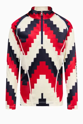 Thermal Half Zip Top