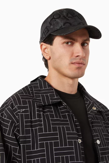 كاب بيسبول بشعار الماركة قطن