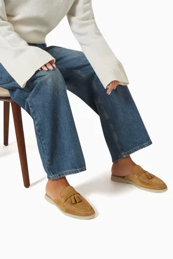 Lucrezia Mules in Suede