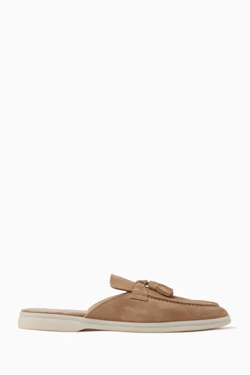 Lucrezia Mules in Suede