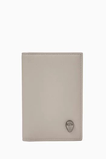 Serpenti Forever Folded Card Holder in Leather