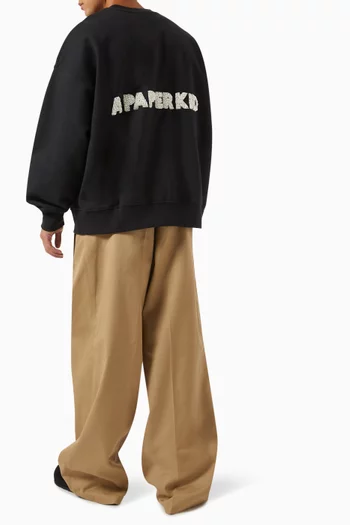 Logo Sweatshirt in Cotton