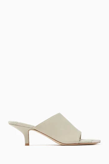 Duck 55 Mules in Leather