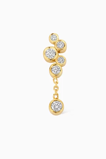 Kaia Diamond Single Earring in 18kt Gold