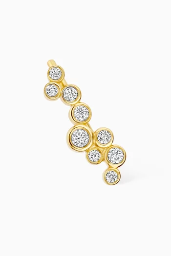 Azu Diamond Single Earring in 18kt Gold