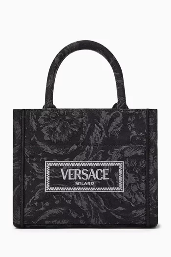 Versace canvas bag clearance