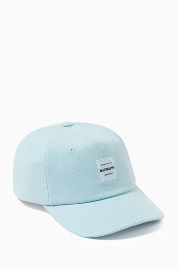 Logo Label Hat in Canvas