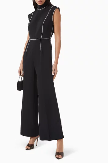 Rhinestone-embellished Jumpsuit