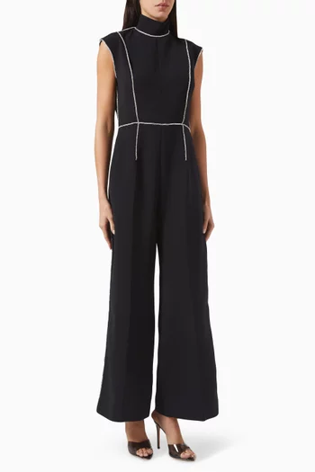 Rhinestone-embellished Jumpsuit