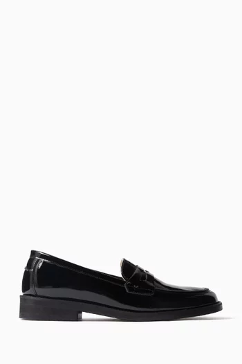 Wilde Penny Loafers in Patent Leather