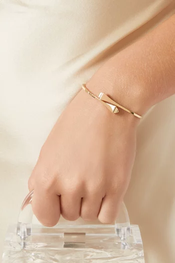 Cleo Slip-on Bracelet in 18kt Gold