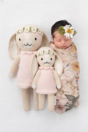 Little Hannah The Bunny Soft Toy in Cotton