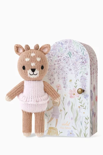 Tiny Violet The Fawn Soft Toy in Cotton