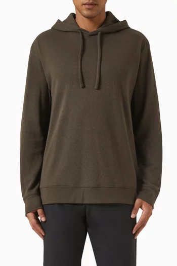 Double-face Hoodie in Cotton-blend