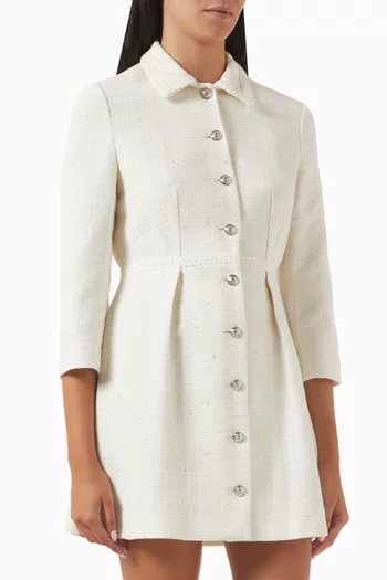 Maje ryzer tweed dress discount