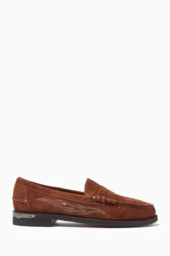 Dan Dallas Loafers in Suede