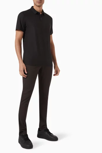 تي شيرت بولو ستراتو جيرسيه رياضي معالج