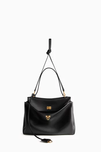 حقيبة يد روديو متوسطة جلد عجل