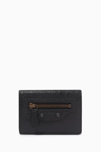 Mini Le City Wallet in Arena Lambskin