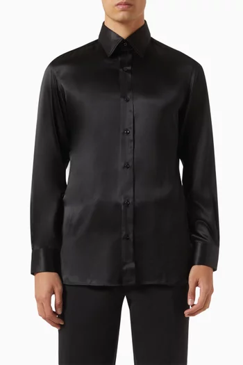 Slim-fit Shirt in Silk