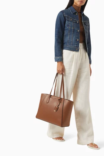 Large Taryn Tote Bag in Leather