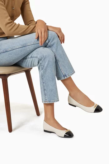 Rebecca Flex Ballet Flats in Leather