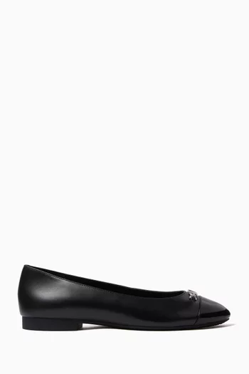 Rebecca Flex Ballet Flats in Leather