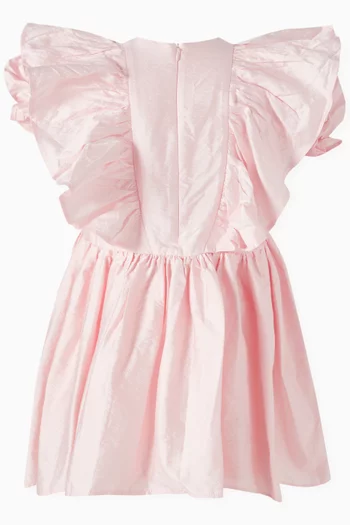 Ruffle Pleated Dress