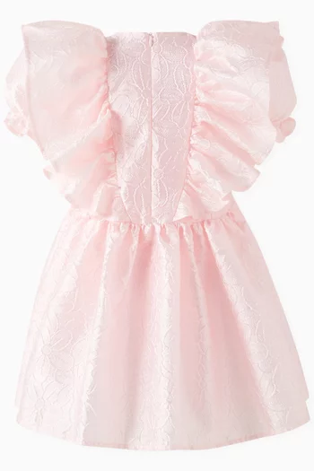 Ruffle Flared Dress