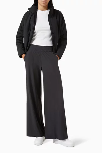 Villa Lightweight Wide-leg Pants in Stretch-woven